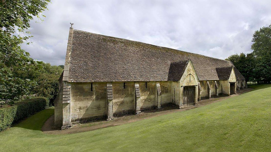 The 14th century Bradford-on-Avon Tithe Barn