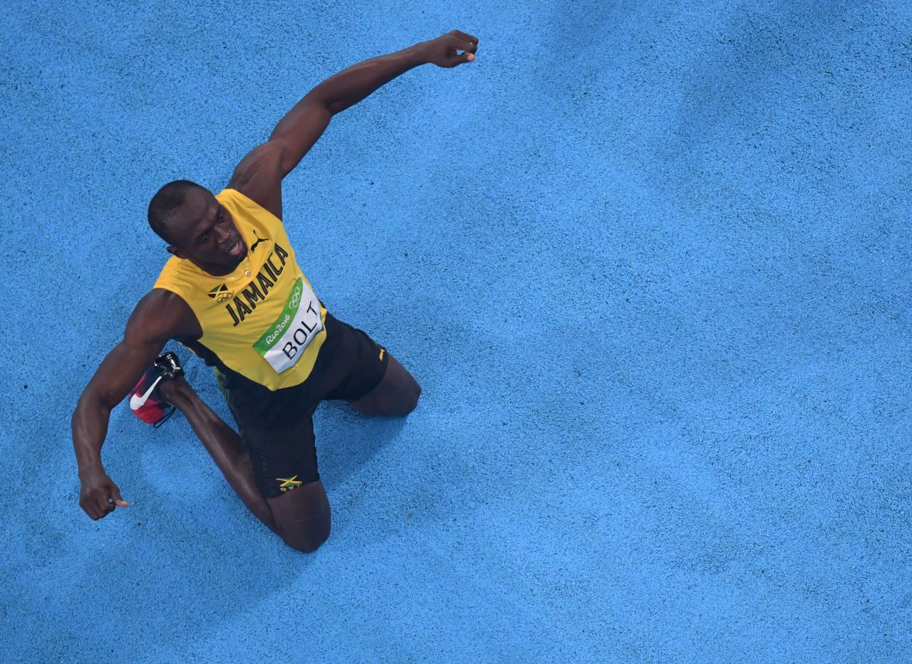 Bolt has pledged to ended his career at next year's world championships in London, where he completed his second treble of Olympics golds in 2012.