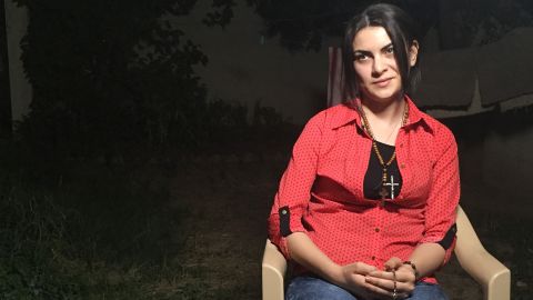 Monaly Najeeb stayed in touch by text with a young priest her phone died.