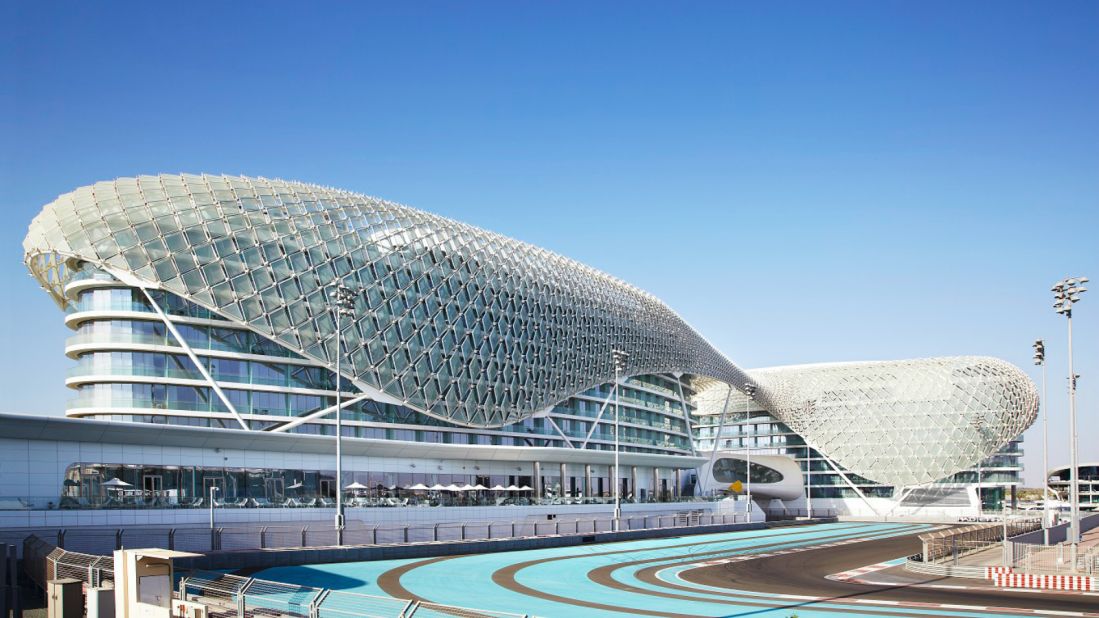 Yas island is home to the slick <a href="https://www.yasmarinacircuit.com/" target="_blank" target="_blank">Yas Marina Circuit</a> and a number of luxury five star hotels such as <a href="http://www.viceroyhotelsandresorts.com/en/abudhabi" target="_blank" target="_blank">Yas Viceroy Abu Dhabi</a>, which straddles the circuit and has balconies overlooking the racetrack.