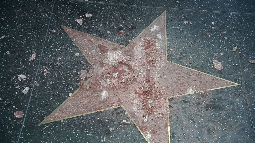 Donald Trump star Hollywood Walk of Fame