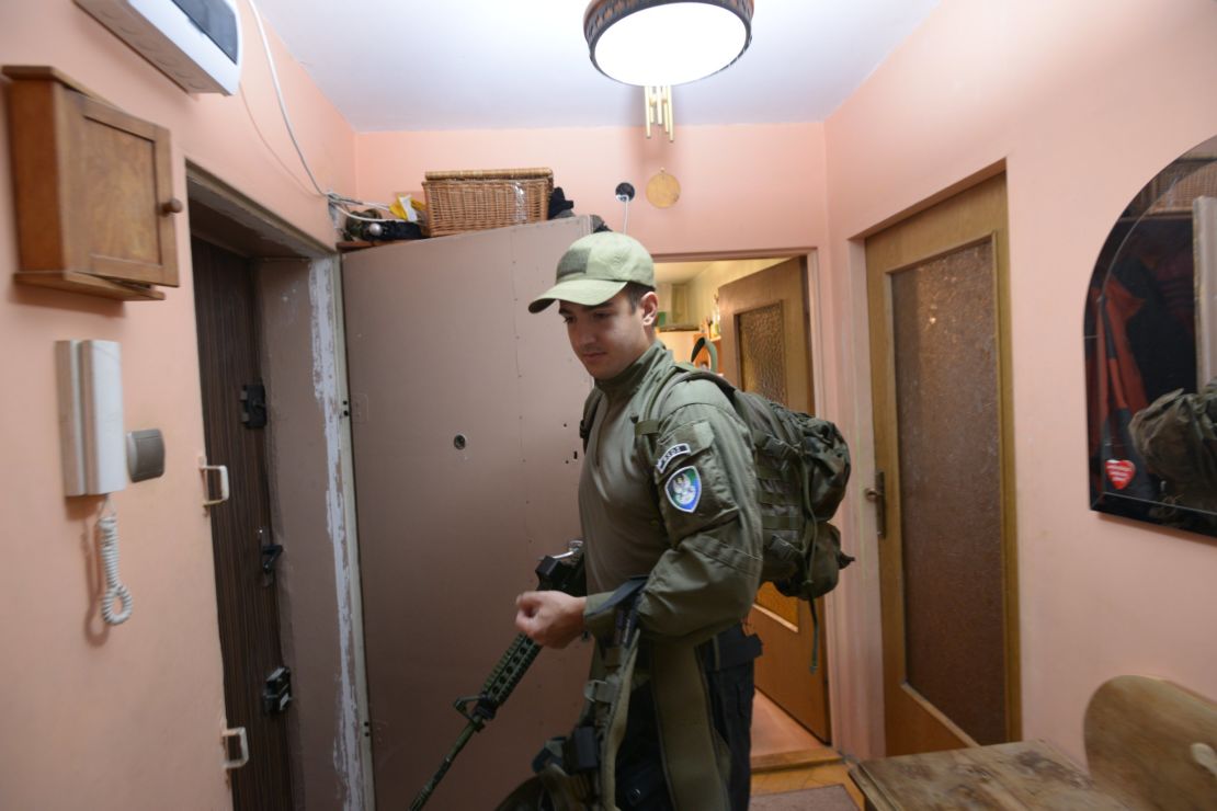 Jan Piotrowski is only 23 but has been a member of his militia for seven years.