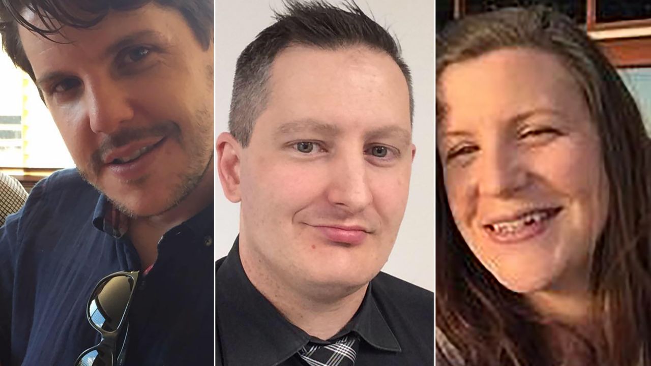 Victims of the Australian theme park Dreamworld accident: Luke Dorsett, Roozbah Araghi, and Kate Goodchild