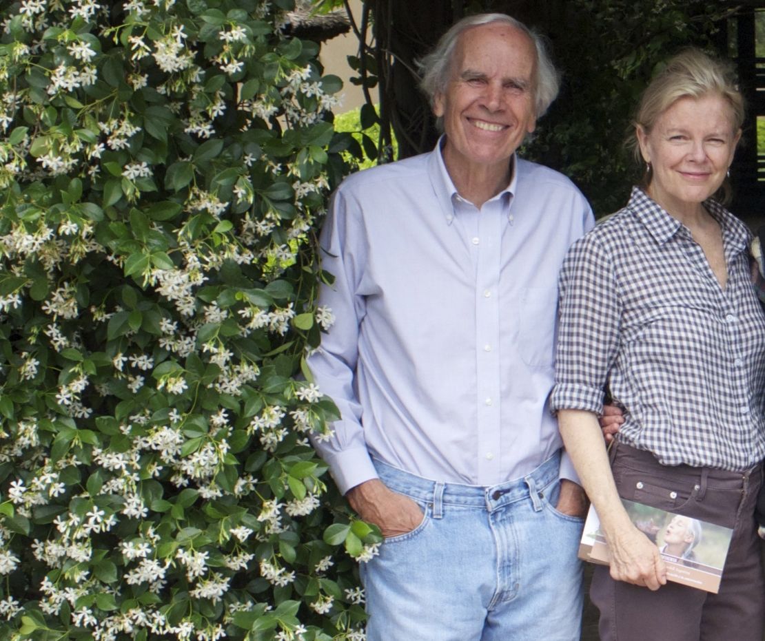 Kris Tompkins pictured with her late husband Doug who died in December 2015.