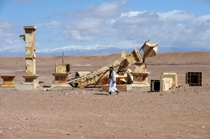 The <a  target="_blank" target="_blank">Atlas Studios</a>, pictured -- near Ouarzazate at the gateway to the Sahara desert -- is one of Morocco's largest and covers more than 322,000 square feet, according to the company.