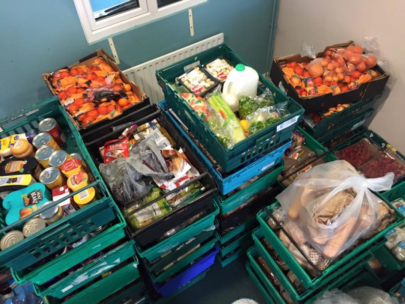 "Some [UK supermarkets] are going above and beyond in order to make sure the food gets to us, some are doing the bare minimum to donate unsold food to charities. There is a long way to go," said project founder Adam Smith. 