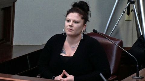 Former escort Danielle Doerr testifies that Ross Harris paid her for sex. 
