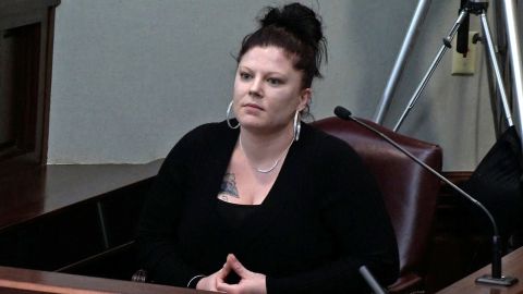 Former escort Danielle Doerr testifies that Ross Harris paid her for sex.