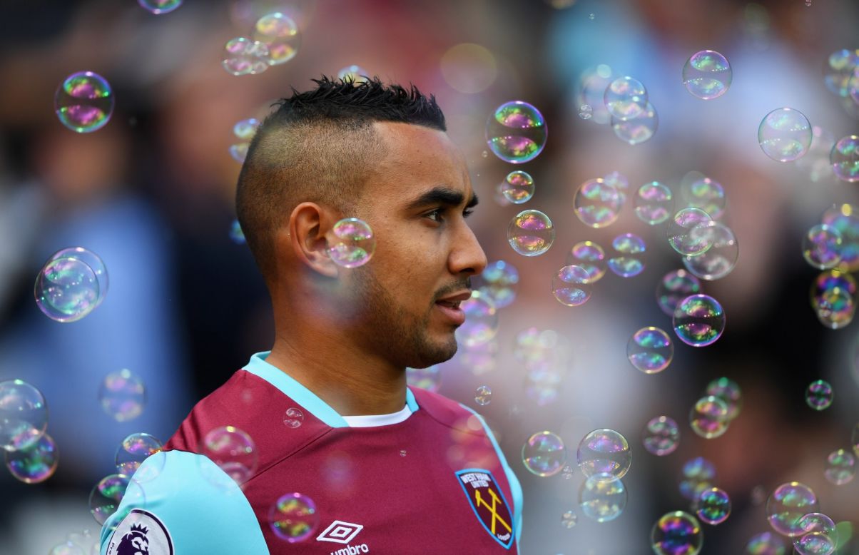 Has a football computer game got more of a Brexit strategy than Britain's Conservative government ...? West Ham United's French interational Dmitri Payet, who was one of the most successful English Premier League imports during the 2015-2016 season, is pictured.