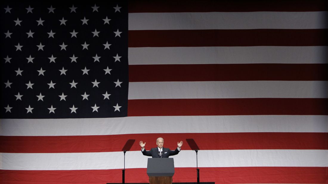 Biden speaks at the convention of Florida's Democratic Party in October 2011. Biden said he and Obama had made progress on fixing problems they inherited from Republicans, but he said the GOP was using obstructionist tactics to keep the administration from doing more for the economy and middle class.