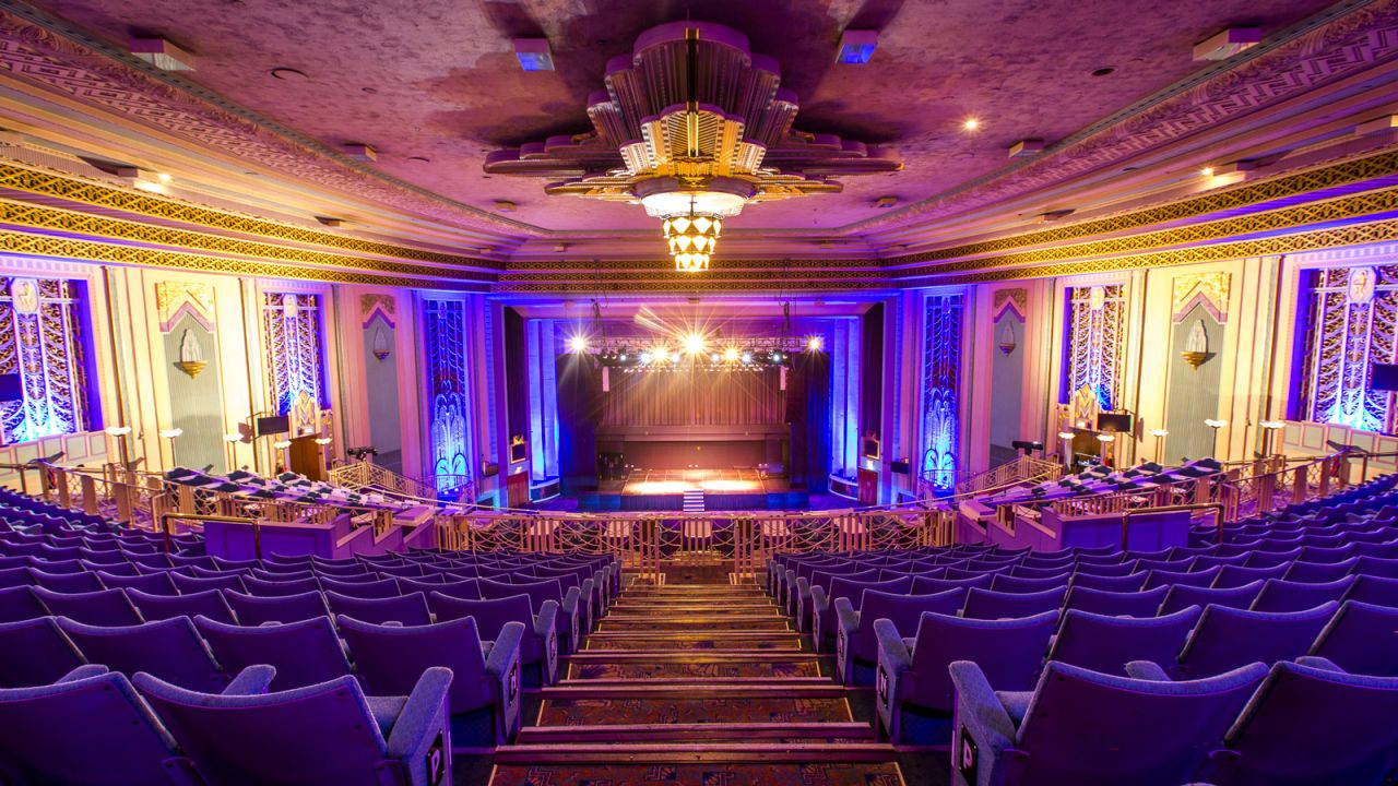 The first feature this monster 3,520-seat <a href="http://www.troxy.co.uk/" target="_blank" target="_blank">art deco cinema</a> screened was "King Kong," back in 1933. Now it's an ultra-glamorous events space. 