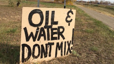 Oil Water Sign