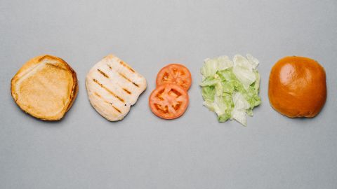 Burger King's Tendergrill chicken sandwich without mayo has only 320 calories but delivers 32 grams of protein to keep you satisfied long after the meal, which is important if you are limiting calories. 