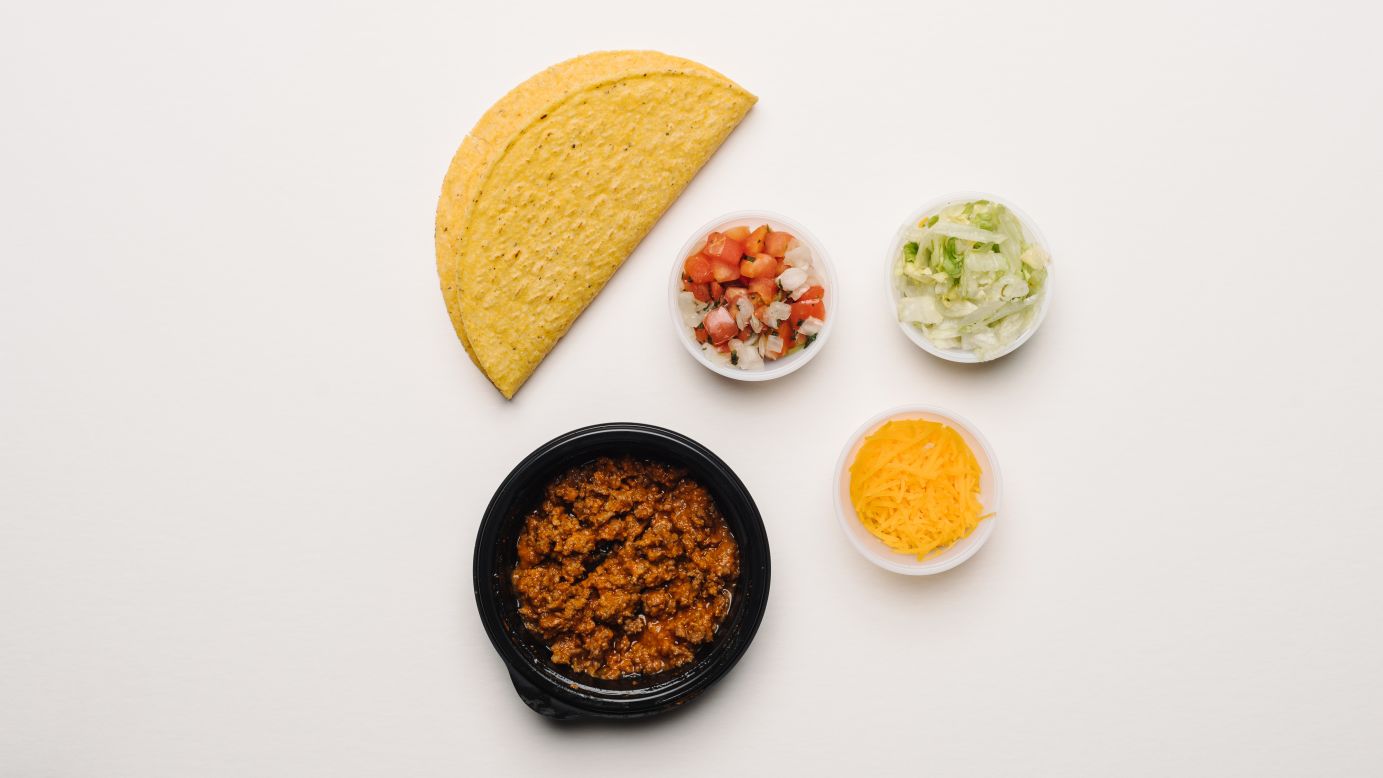 The Fresco beef crunchy taco has only 300 milligrams of sodium. We were pleasantly surprised to see that the crunchy taco shell itself is essentially sodium-free.