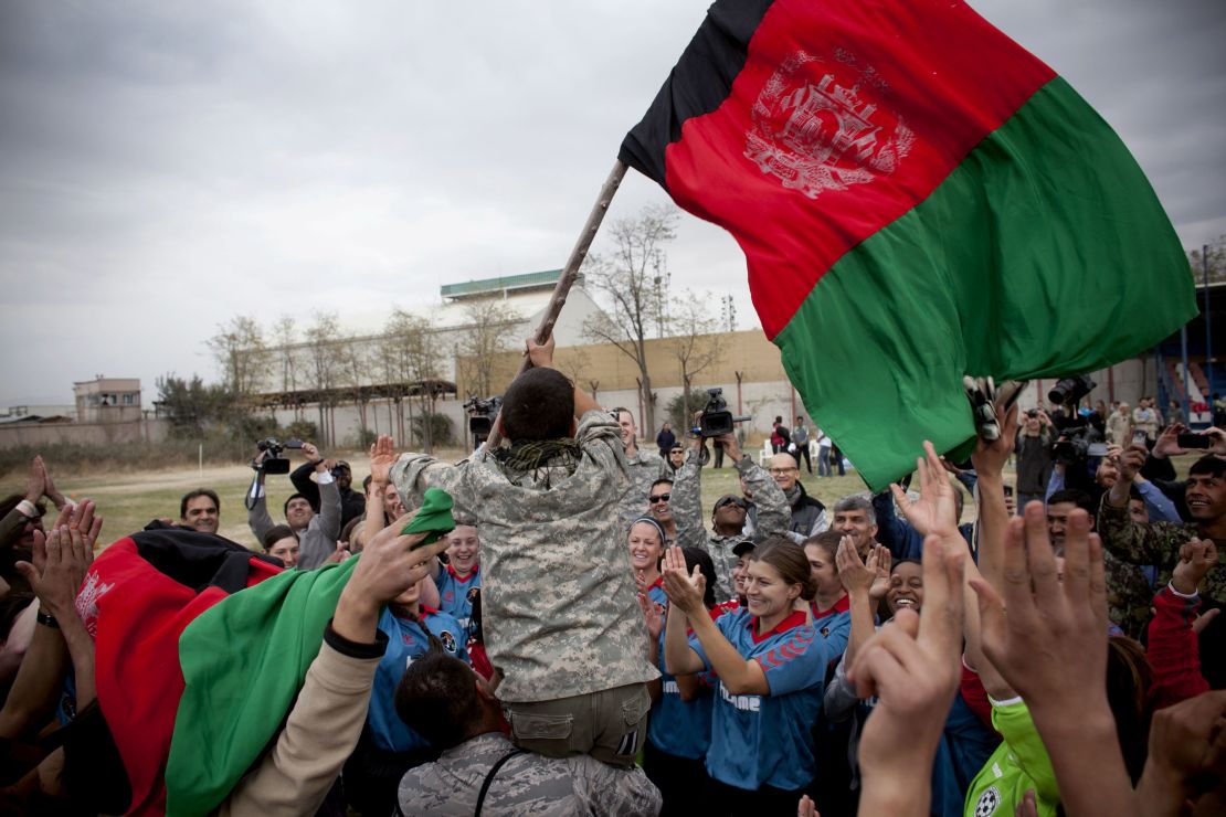 Football has brought a new sense of freedom to the women of Afghanistan.