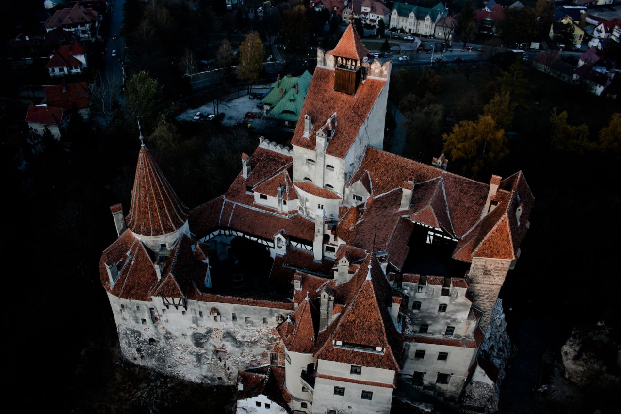 Stoker's Dracula is based on the 15th-century ruler, Vlad the Impaler, who ordered the brutal torture and death of tens of thousands of people during his reign. Though he did attack the village of Brasov, historians say he never actually lived in the castle. 