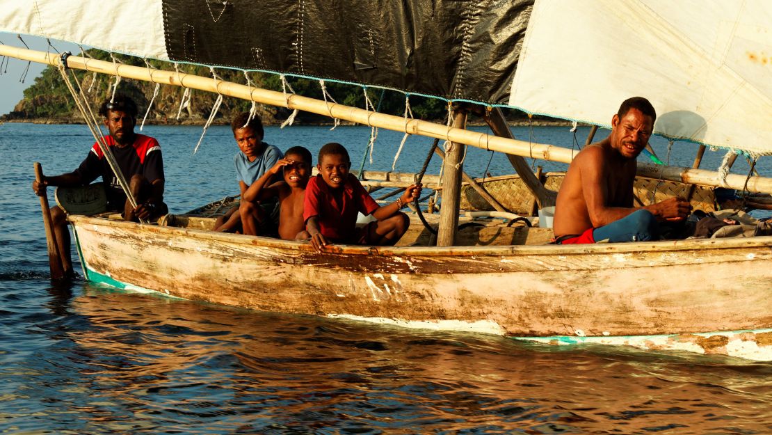 The Melanesian people of Papua New Guinea.