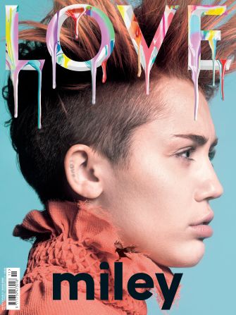 Miley Cyrus on the cover of Issue 11