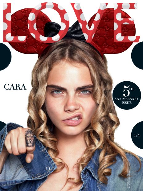 Cara Delevingne on the cover of Issue 5