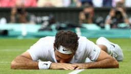 Federer floored