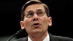 Former Deputy CIA Director Michael Morell testifies before the House Select Intelligence Committee April 2, 2014 in Washington, DC.