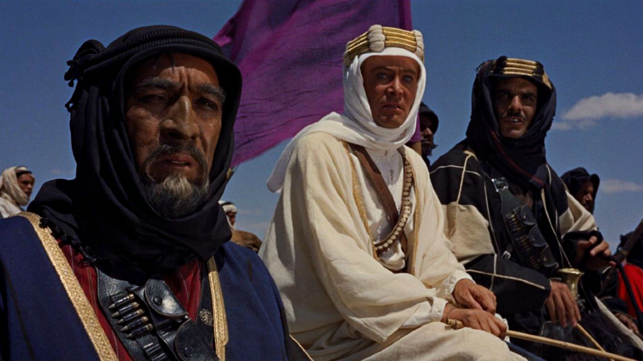 Morocco's studios have been popular in Hollywood for a long time. Among the earliest classics shot here are Alfred Hitchcock's "The Man Who Knew Too Much", Orson Welles' "Othello" and "Lawrence of Arabia", starring Peter O'Toole, pictured here in the middle. 