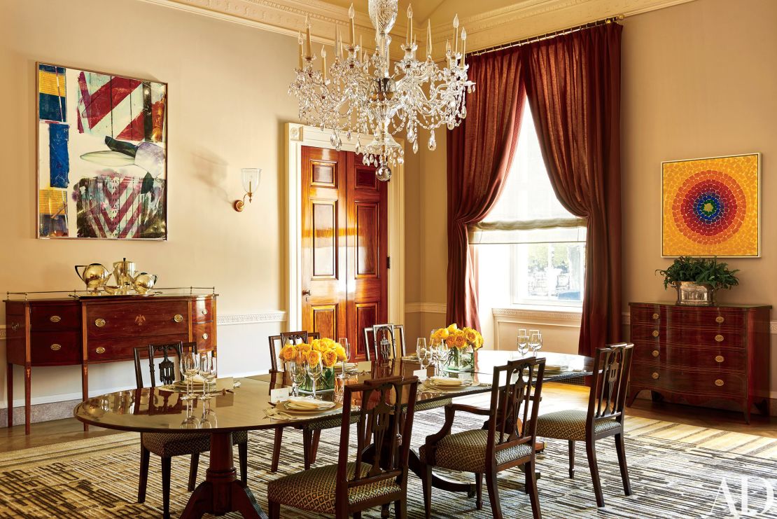 The Old Family Dining room in the White House