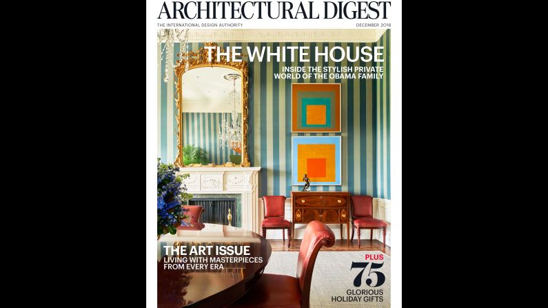 See more images in the December issue of <a href="index.php?page=&url=http%3A%2F%2Fwww.architecturaldigest.com%2Fstory%2Fobama-white-house" target="_blank" target="_blank">Architectural Digest</a>.