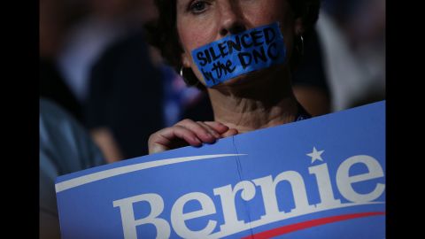 Because of the leaked committee emails, many Sanders supporters entered the convention upset.