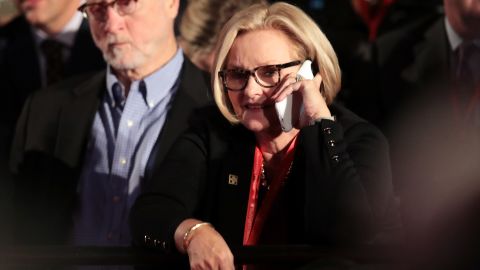 claire mccaskill on votings