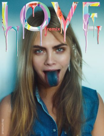 Cara Delevingne on the cover of Issue 11