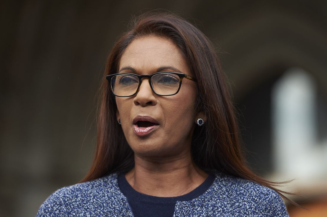 Gina Miller speaking outside the High Court in London on November 3 after winning a legal Brexit challenge.