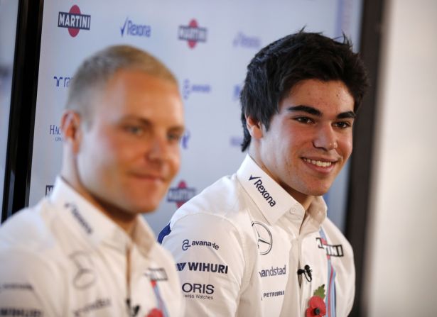 The 18-year-old was unveiled as the replacement to Felipe Massa who is retiring at the end of the 2016 season. 