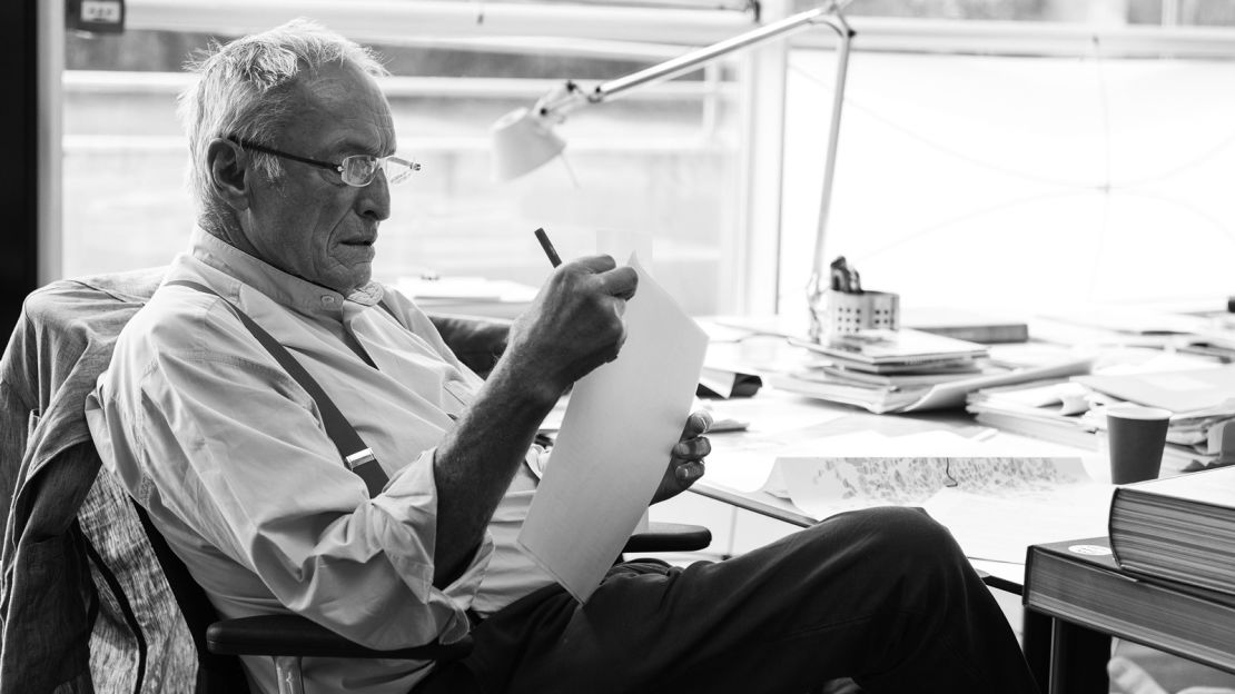 British architect and chairman of the RIBA International Prize grand jury Richard Rogers