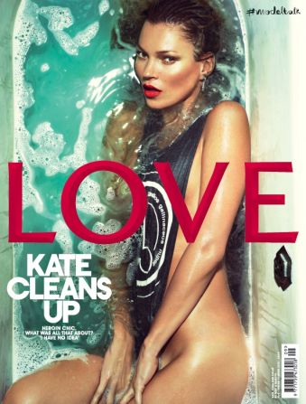 Kate Moss on the cover of Issue 9
