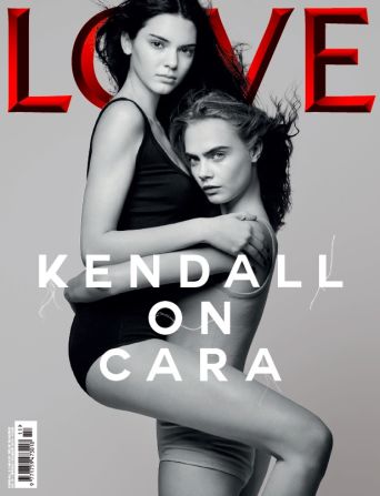 Kendall Jenner and Cara Delevingne on the cover of Issue 13
