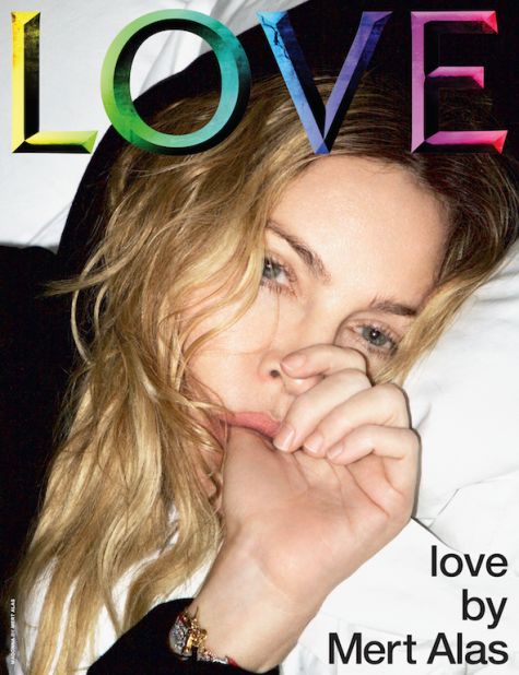 Madonna on the cover of Issue 16.5