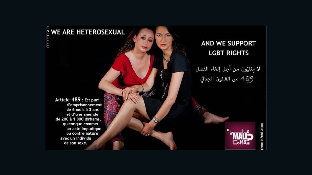A show of support from the MALI rights group