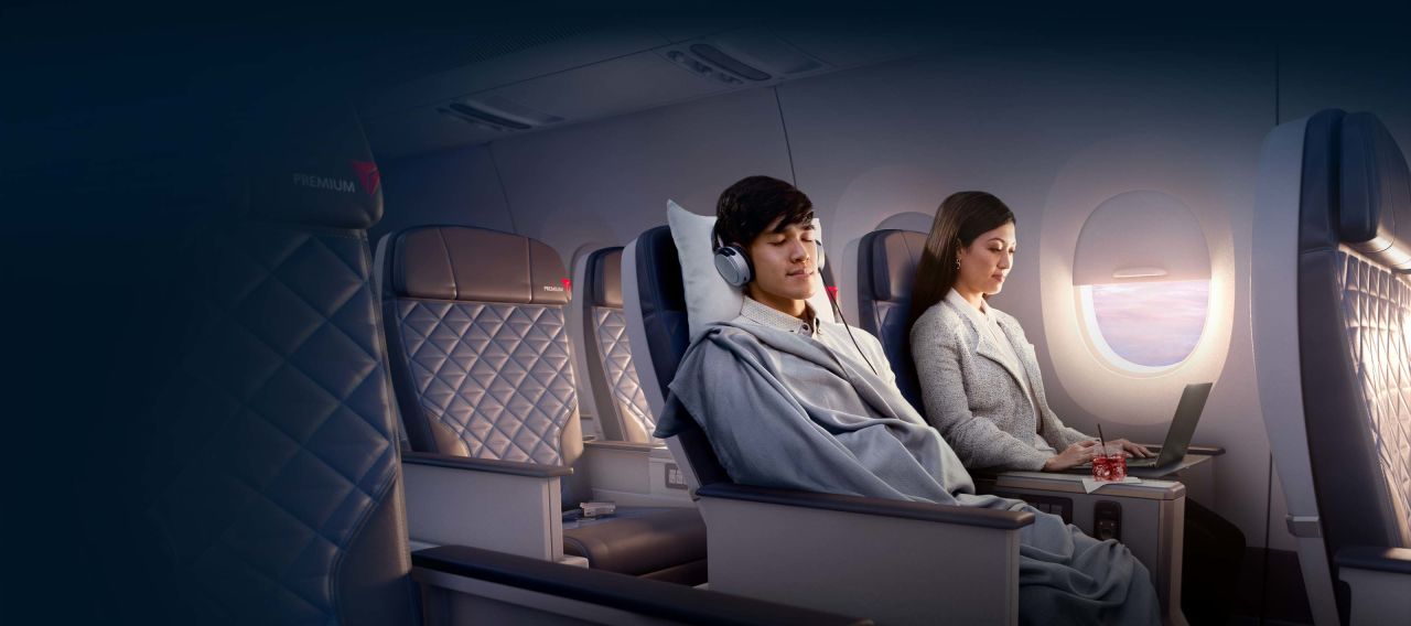 Delta Air Lines: Not snoozing when it comes to keeping their passengers connected. 