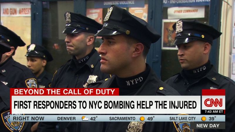 First Responders To NYC Bombing Help The Injured | CNN