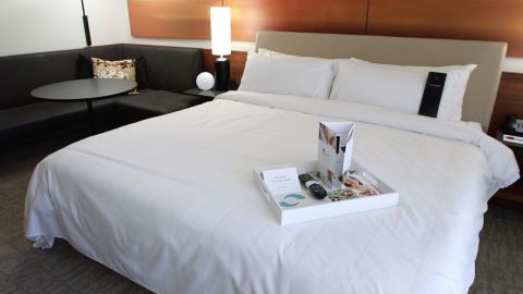 The Stay Well room is the latest in a new breed of "healthy" hotel concepts. 
