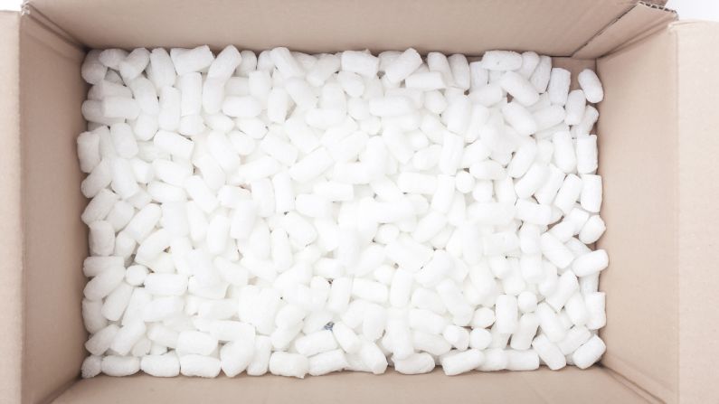 Polystyrene-based material is almost unavoidable in disposable packaging, but it's also non-biodegradable and difficult to recycle, going on to blight landscapes and poison small animals after use. Several cities across the US have <a  target="_blank" target="_blank">banned it</a>. Fortunately, <a href="https://www.trupilariante.com/2016/09/16/world/ecovative-mushroom-furniture/">ingenious alternatives</a> are becoming available.