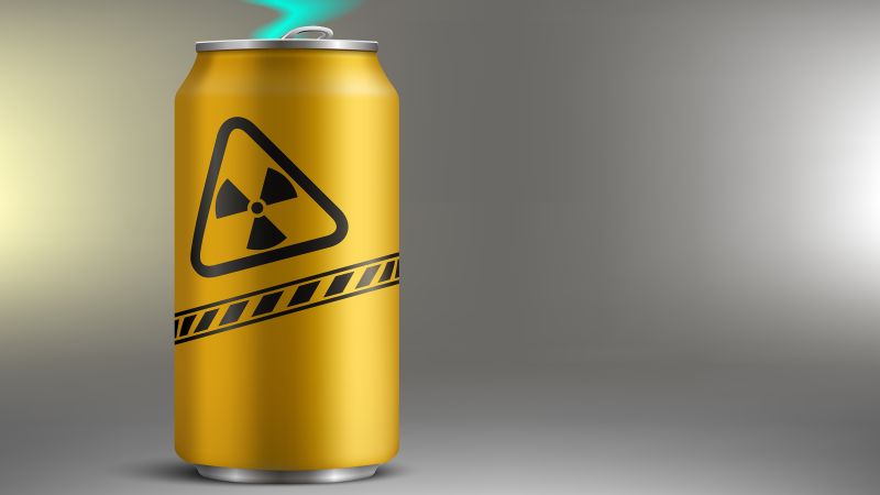 When energy drinks contained real (radioactive) energy pic photo