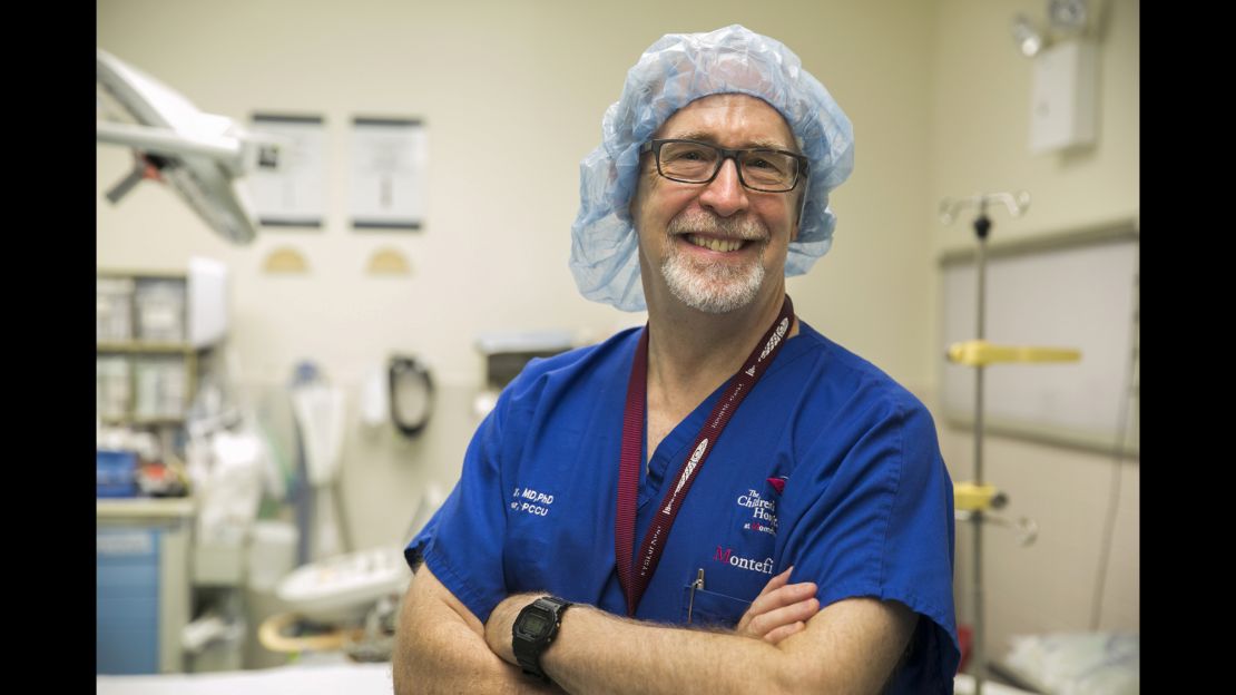 Dr. Michael Ushay, director of the pediatric critical care unit. 