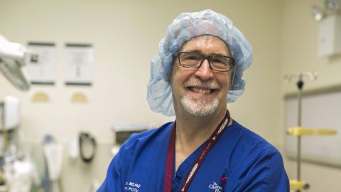 Dr. Michael Ushay, director of the pediatric critical care unit.