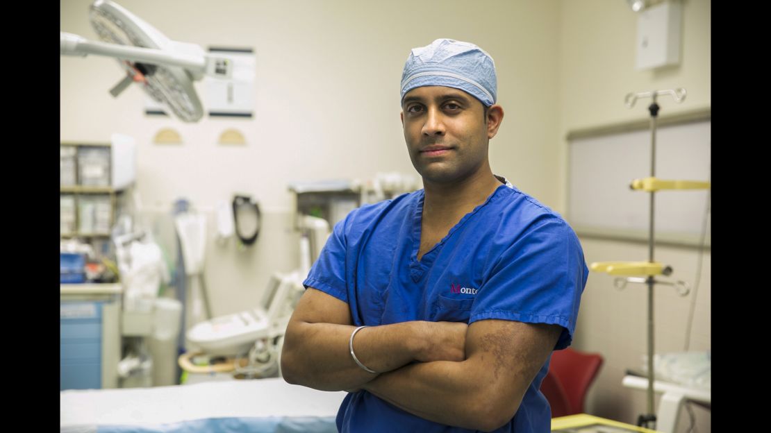 Dr. Ajit Jada, chief neurosurgical resident.