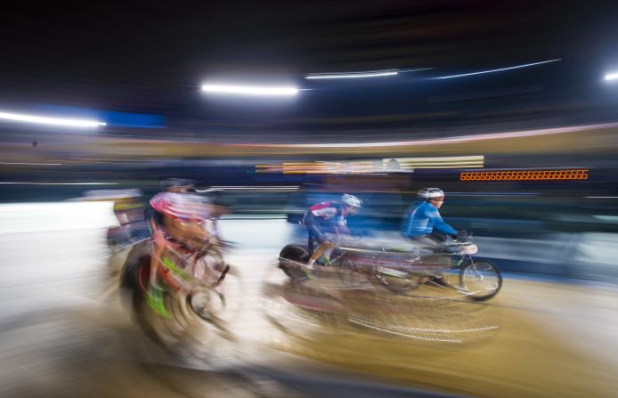 High speeds are a feature of Derny racing in Six Day competitions throughout Europe with speeds often well over 46 mph.