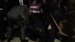 Man Arrested at Trump Rally