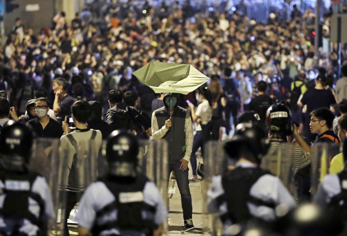 China's intervention into Hong Kong politics has sparked wide protests, including this one last week.