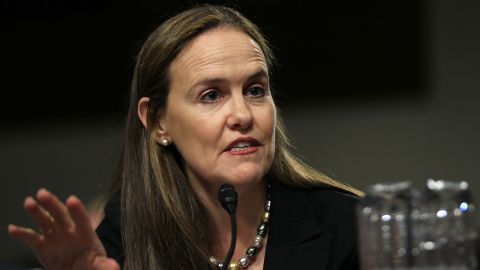 US Under Secretary of Defense for Policy Michele Flournoy testifies during a hearing before the Senate Armed Services Committee March 15, 2011, on Capitol Hill in Washington, DC. 